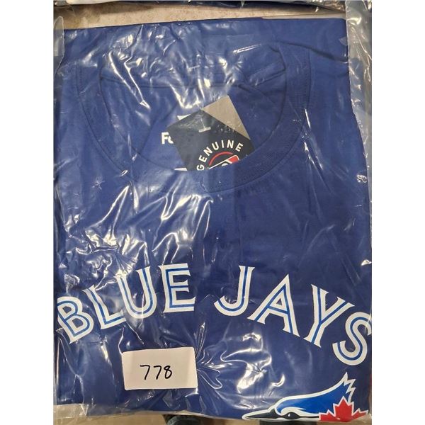 SIZE 2XL TORONTO BLUE JAYS SHIRT - BLUE COLOUR