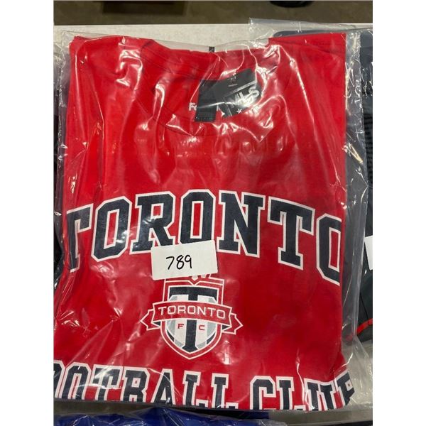 SIZE S TORONTO SOCCER SHIRT - RED