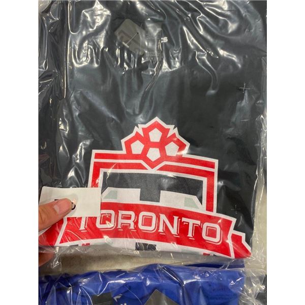 SIZE M TORONTO SOCCER SHIRT - BLACK