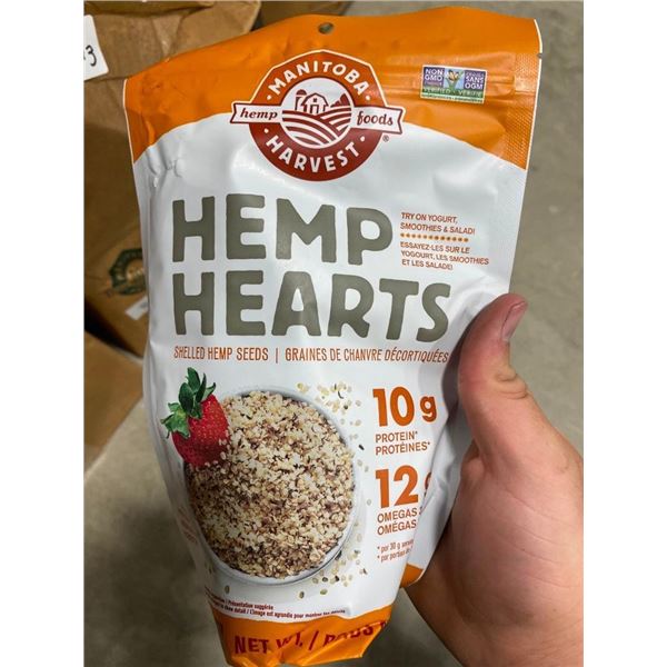 APPROX. 12 BAGS OF SHELLED HEMP SEEDS