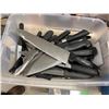 Image 1 : BOX LOT OF ASSORTED KNIFES