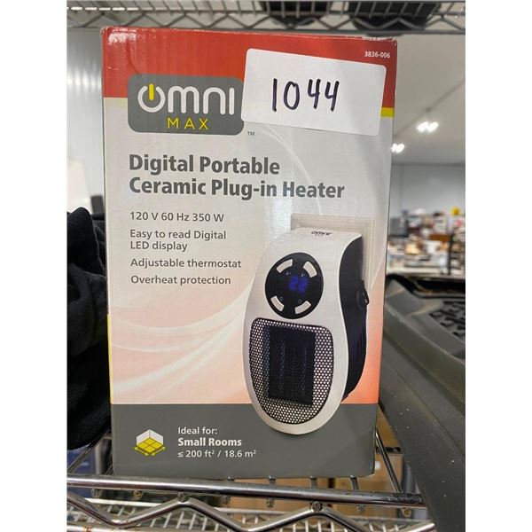 DIGITAL PORTABLE PLUG-IN HEATER