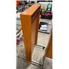 Image 1 : 27X55IN ROLLING CLOTHES RACK / SHELF