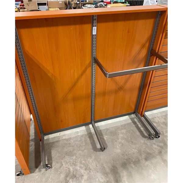 51X55IN ROLLING CLOTHES RACK / SHELF