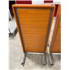 Image 1 : 27X55IN CLOTHING RACK / SHELF - TOP CORNER SEPARATED A BIT