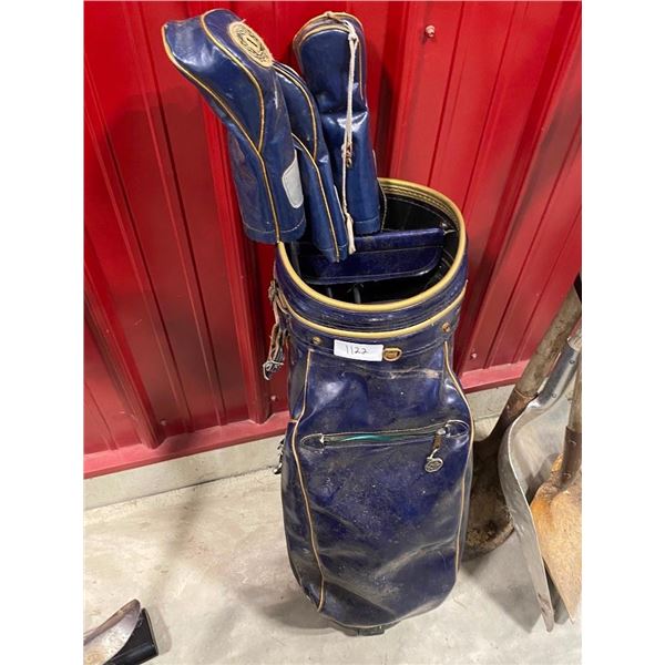 3 GOLF CLUBS AND BAG
