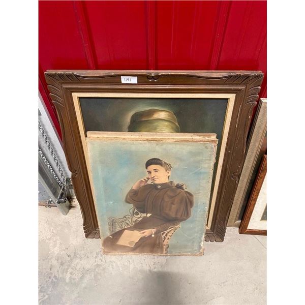 3 ANTIQUE PICTURES
