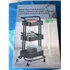 Image 2 : THREE-TIER ROLLING UTILITY CART BRAND NEW