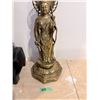 Image 1 : BUDDHIST-STYLE FIGURE STATUE WITH ORNATE HALO
