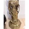 Image 3 : BUDDHIST-STYLE FIGURE STATUE WITH ORNATE HALO