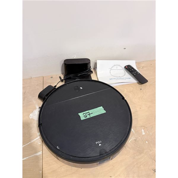ROBOT VACUUM WITH DOCK REMOTE AND MANUAL
