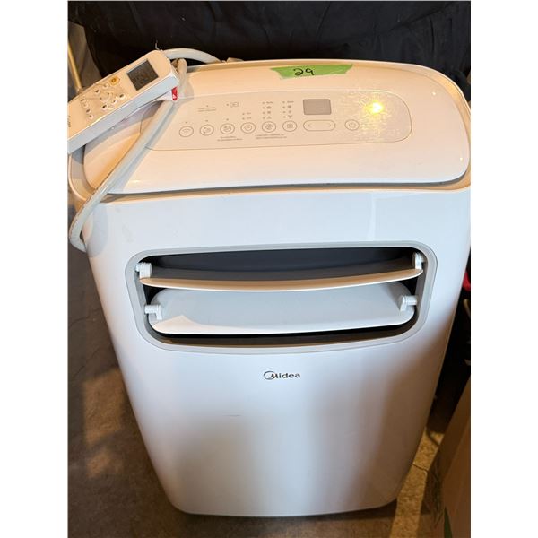 MIDEA PORTABLE AIR CONDITIONER WITH REMOTE AND ATTACHMENTS