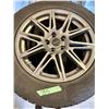 Image 2 : HANKOOK WINTER TIRES SET OF 4 ON RIMS NO SHIPPING AVAILABLE