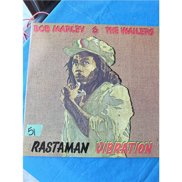 BOB MARLEY & THE WAILERS RASTAMAN VIBRATION VINYL RECORD