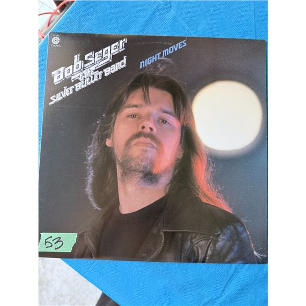 BOB SEGER & THE SILVER BULLET BAND NIGHT MOVES VINYL RECORD
