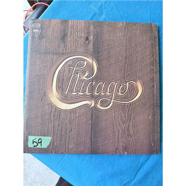 CHICAGO VINYL RECORD ALBUM