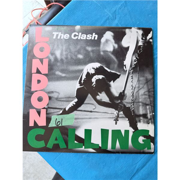 THE CLASH LONDON CALLING VINYL RECORD