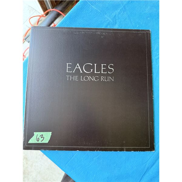 VINYL RECORD EAGLES THE LONG RUN