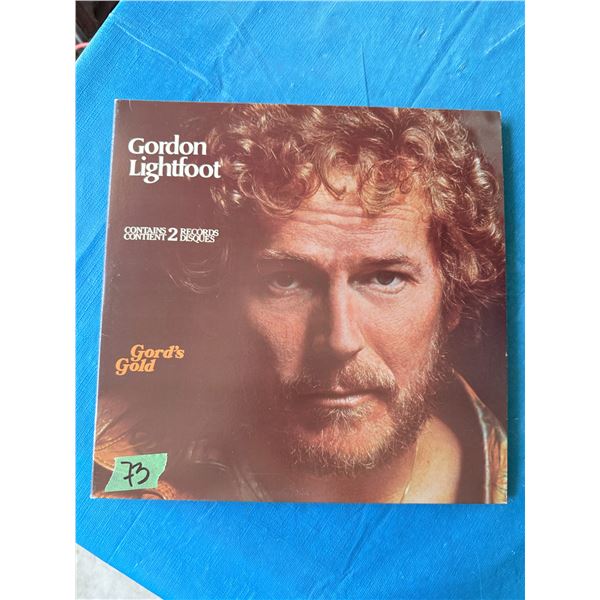 GORDON LIGHTFOOT GORDON'S GOLD 2-RECORD VINYL LP