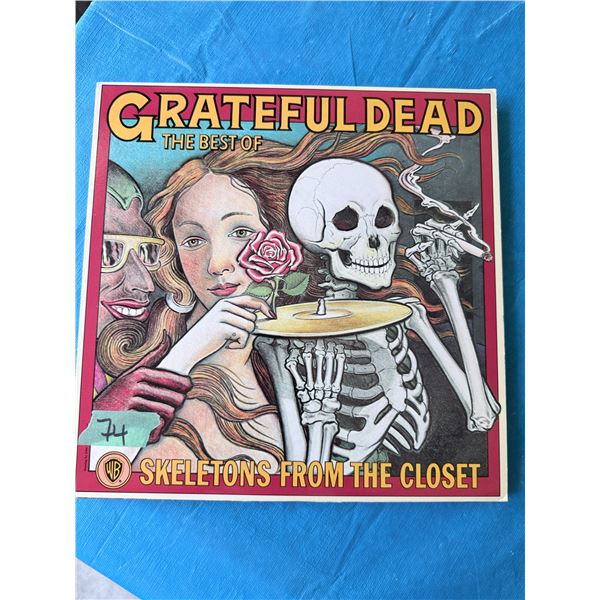 GRATEFUL DEAD SKELETONS FROM THE CLOSET VINYL RECORD