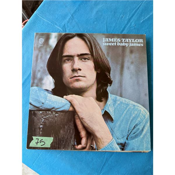 JAMES TAYLOR SWEET BABY JAMES VINYL RECORD