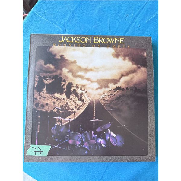 JACKSON BROWNE RUNNING ON EMPTY VINYL RECORD