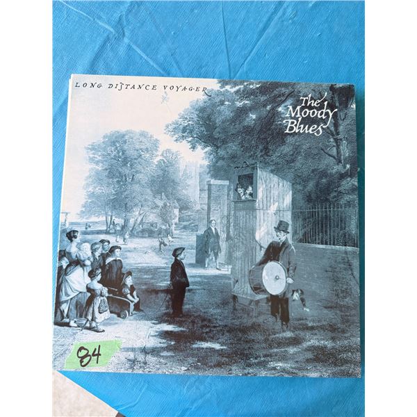 THE MOODY BLUES LONG DISTANCE VOYAGER VINYL RECORD