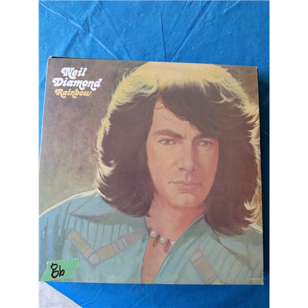 NEIL DIAMOND RAINBOW VINYL RECORD
