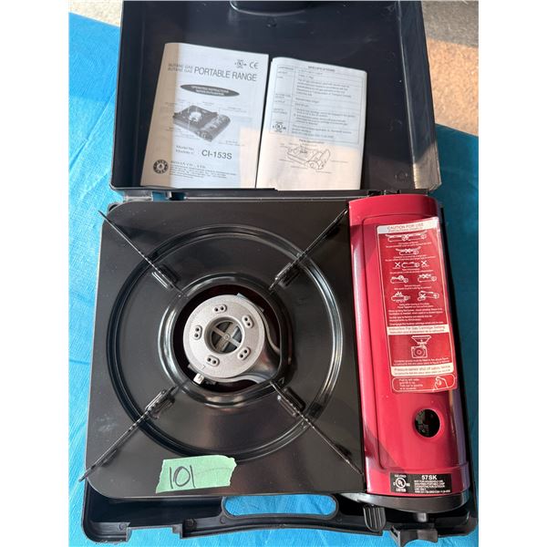 BUTANE GAS PORTABLE RANGE HOSAN CI-153S BRAND NEW