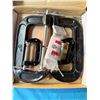 Image 2 : MASTERCRAFT 4-PIECE ADJUSTABLE C-CLAMP SET