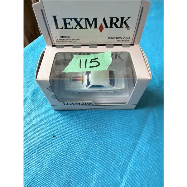 LEXMARK DIECAST MODEL CAR