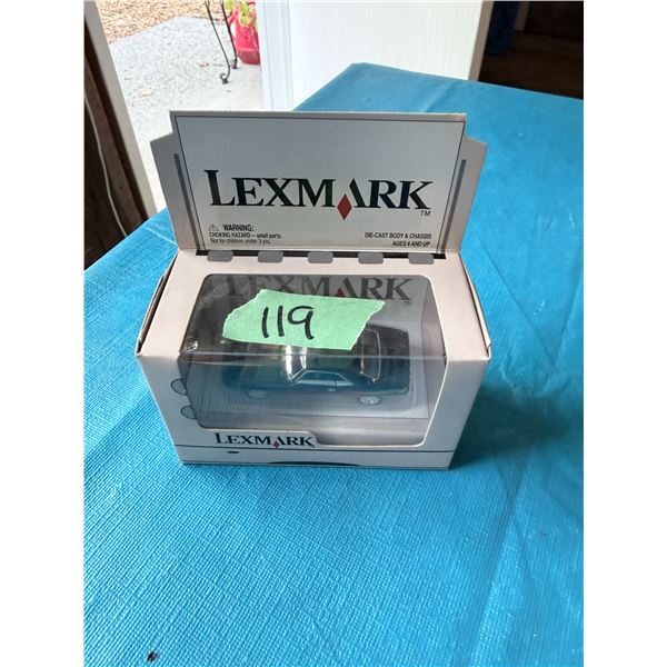 LEXMARK DIECAST MODEL CAR