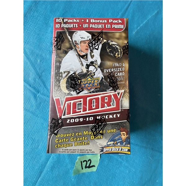 SEALED UPPER DECK VICTORY 2009-10 HOCKEY CARD BOX