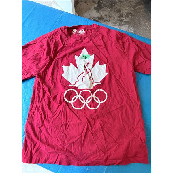 CANADA OLYMPIC HUDSON'S BAY CO SPORTS SHIRT L/G