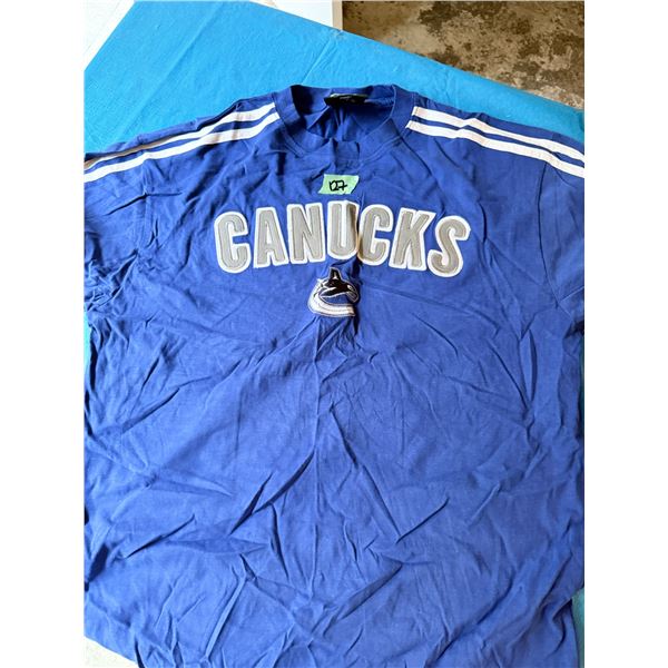 VANCOUVER CANUCKS BLUE HOCKEY JERSEY CCM