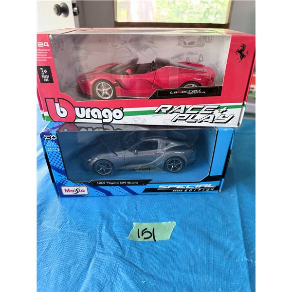 GROUP OF 2 DIECAST MODEL CARS