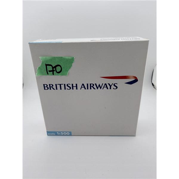 BRITISH AIRWAYS 1:500 DIECAST MODEL AIRPLANE
