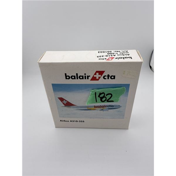 BALAIR CTA AIRBUS A310-325 1:500 DIECAST MODEL AIRPLANE
