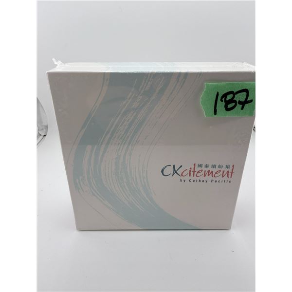 CATHAY PACIFIC CXCITEMENT DIECAST MODEL AIRPLANE
