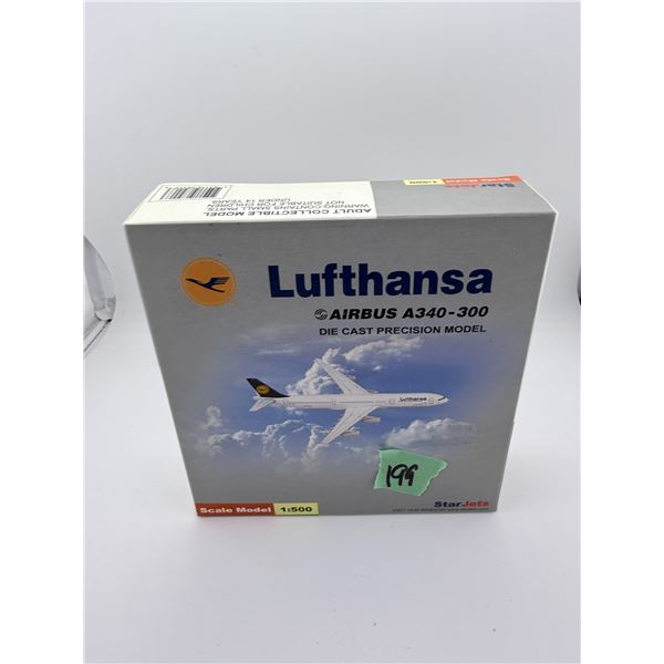 STARJETS LUFTHANSA AIRBUS A340-300 1:500 DIECAST MODEL AIRPLANE