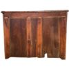Image 3 : Antique Walnut Oak Four-Drawer Chest With Ornate Metal Handles