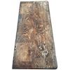 Image 5 : Antique Walnut Oak Four-Drawer Chest With Ornate Metal Handles