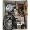 Image 4 : Makita Router With Vermont American Table, Spotlight, and Tool Box Lot