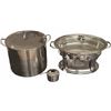 Image 5 : Stainless Steel Cookware and Chafing Dish Set