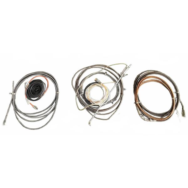 3 Plumbing Drain Augers and Sprayer Hose