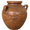 Image 3 : Handmade Brown Stoneware Pot and Oval Ceramic Platter