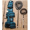 Image 1 : Fishing Gear Set With Life Jackets, Nets, Okuma and Shimano Rods