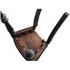 Image 7 : Wooden Side Chair for Restoration, Broken Pegs, Two Pieces