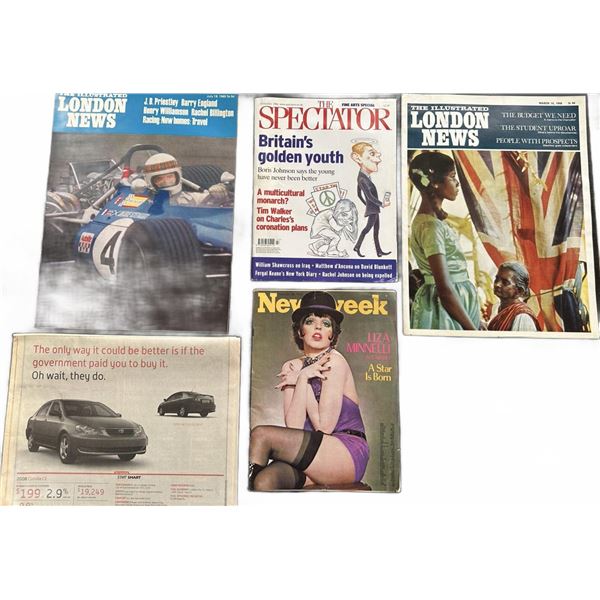 Vintage Magazine and Print Advertising Collection