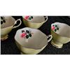 Image 4 : Newtown Fine Bone China - 'Anniversary Rose' - 22 Karat Gold Trim Teaset